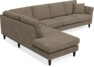 Eden - 3-sits soffa med divan - Gul