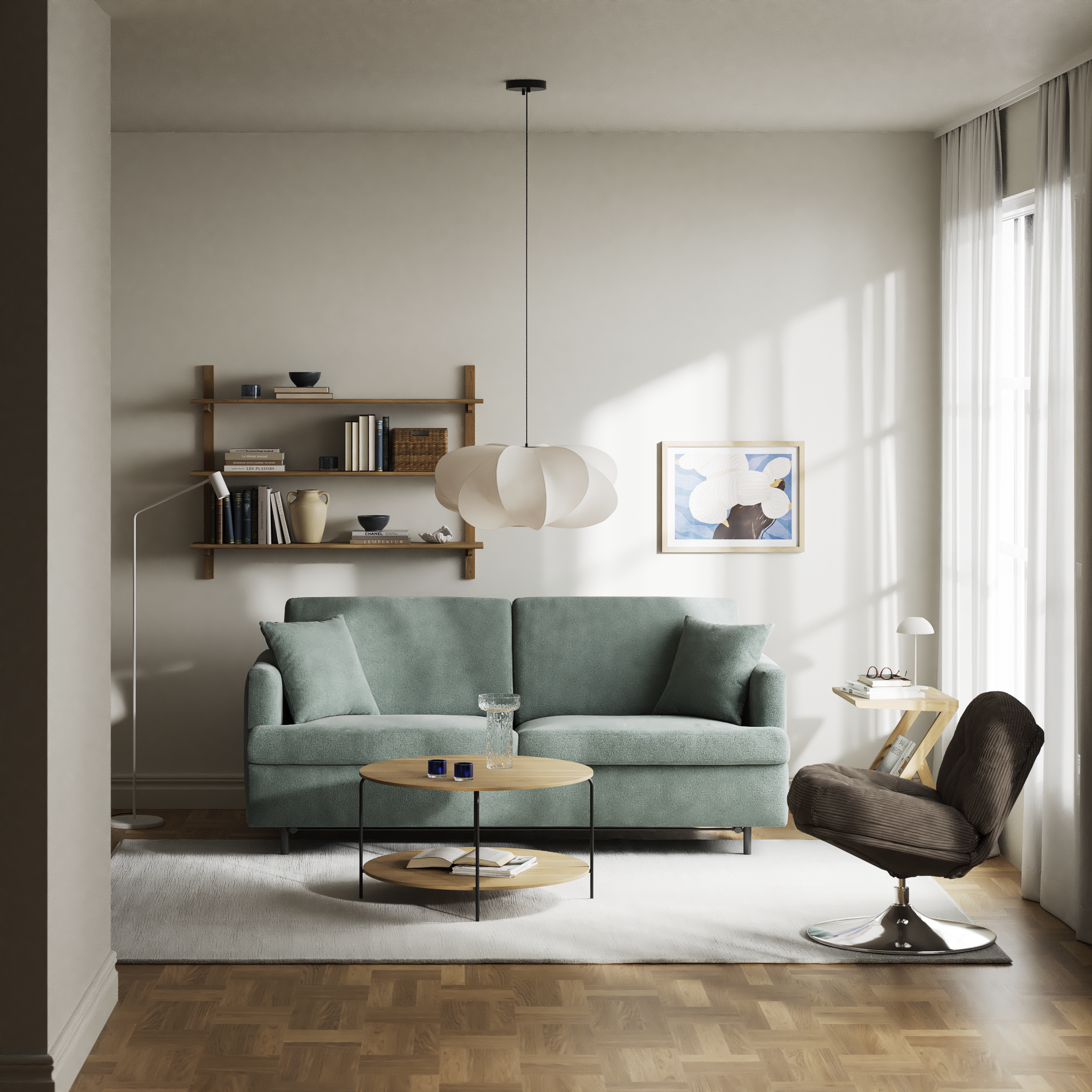 Harpsund - Bäddsoffa 3,5-sits - inspiration