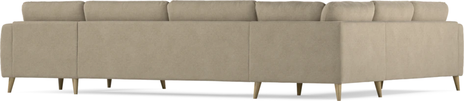 Bridge - Hörnsoffa, 2+3-sits med schäslong höger - Beige
