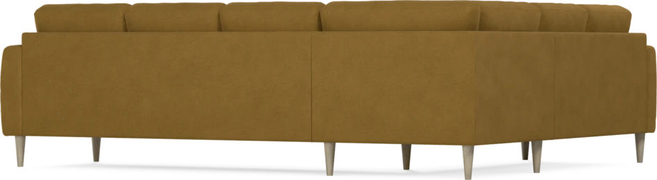 Eden - Hörnsoffa, 2+3-sits - Gul