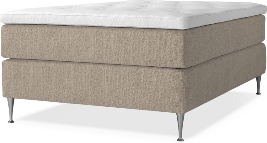 Delux Exclusive - Kontinentalsäng, enkelsäng 140 cm med bäddmadrass