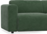 Ruby - 2-sits soffa med hörn och öppet avslut höger - Grön