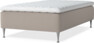 Delux Dream - Ramsäng, enkelsäng med bäddmadrass - Beige