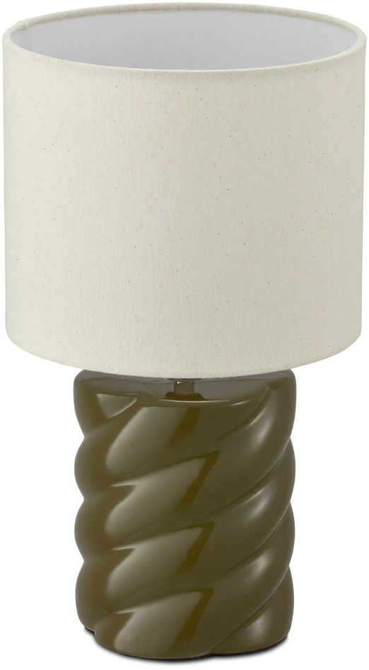 Fannie - Bordslampa H35,5 Ø20 cm - Grön