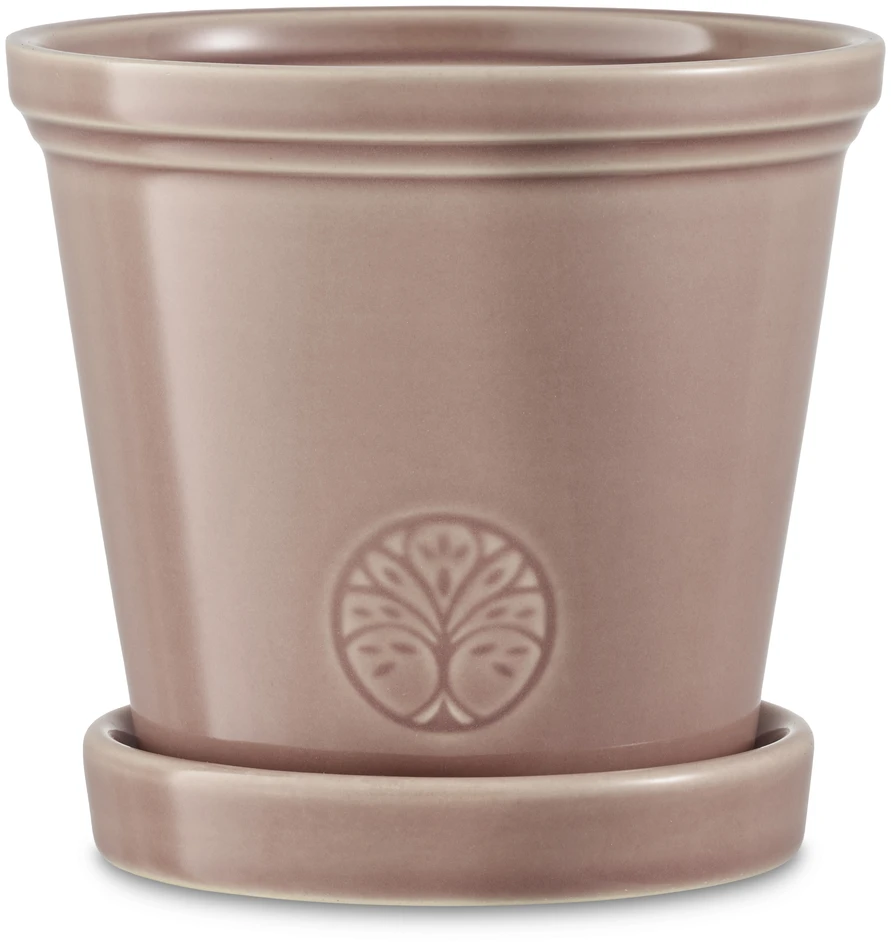 Saltsjö - Kruka, H 13 Ø 14 cm - Rosa