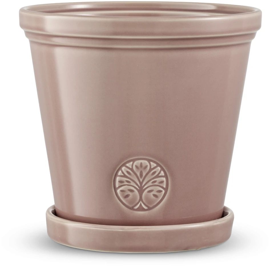 Saltsjö - Kruka, H 19 Ø 20,5 cm - Rosa