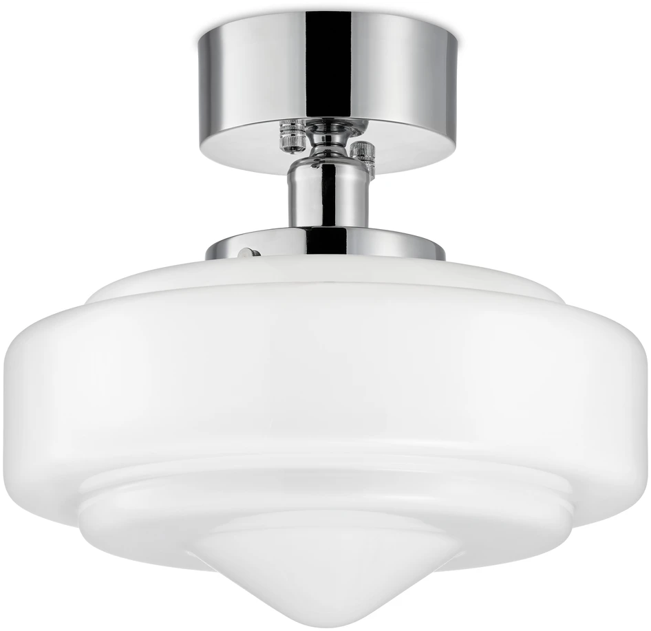 Preston - Taklampa H31.5 Ø35 cm - Vit
