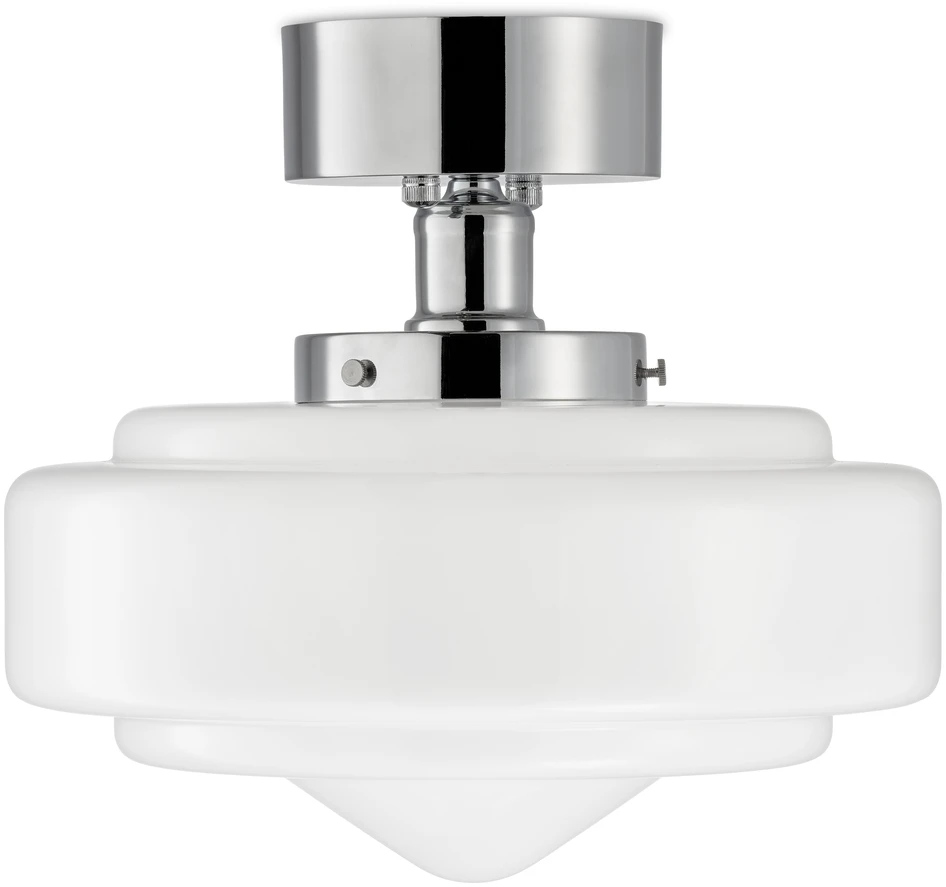 Preston - Taklampa H31.5 Ø35 cm - Vit