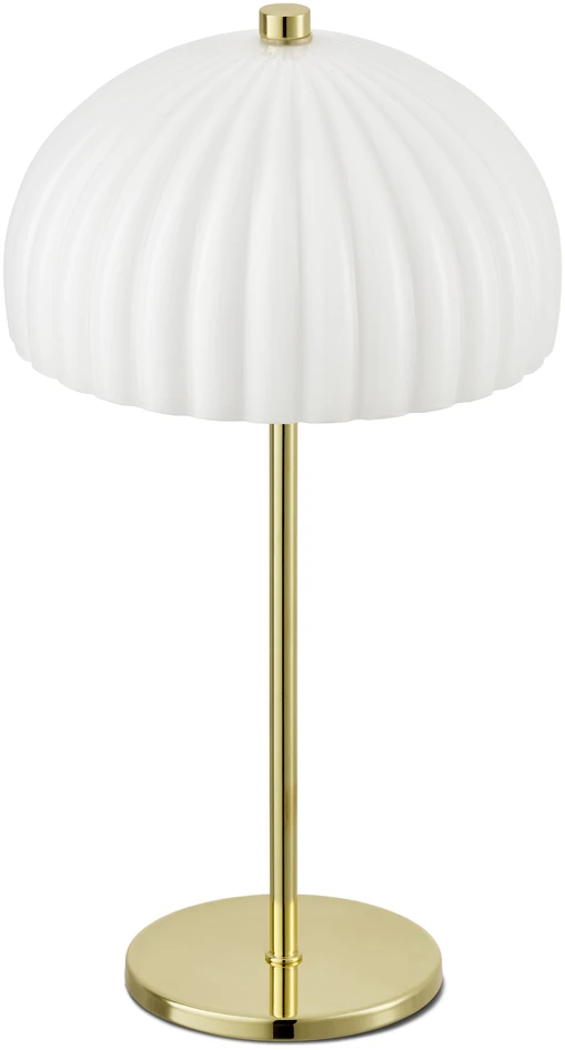 Vanessa - Bordslampa, H40 Ø22 cm - Gul