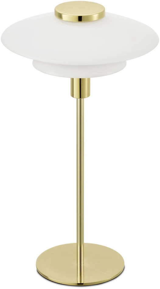 Zeno - Bordslampa H45,5 Ø25 cm - Gul