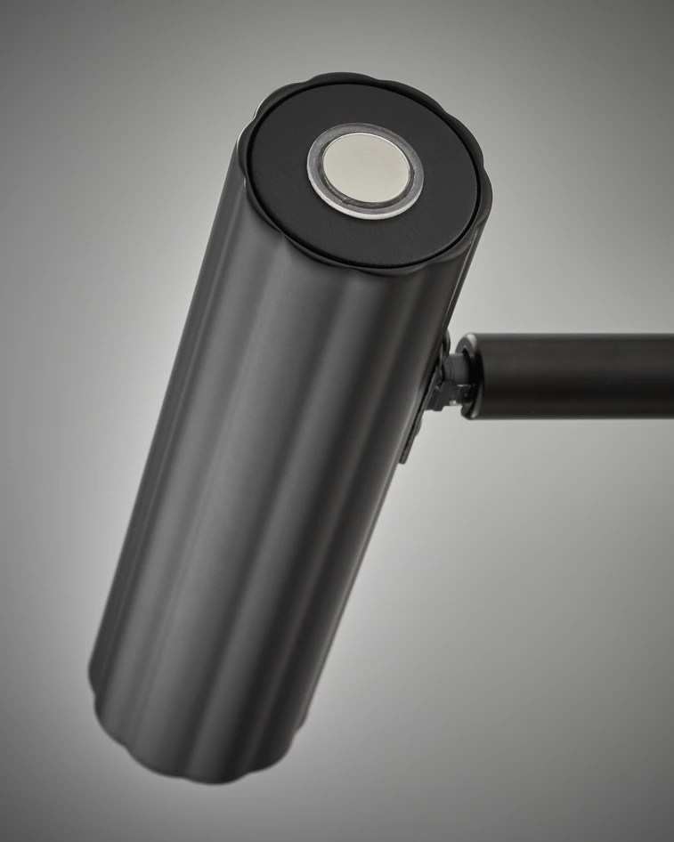 Scott - Golvlampa, H123 cm - Svart