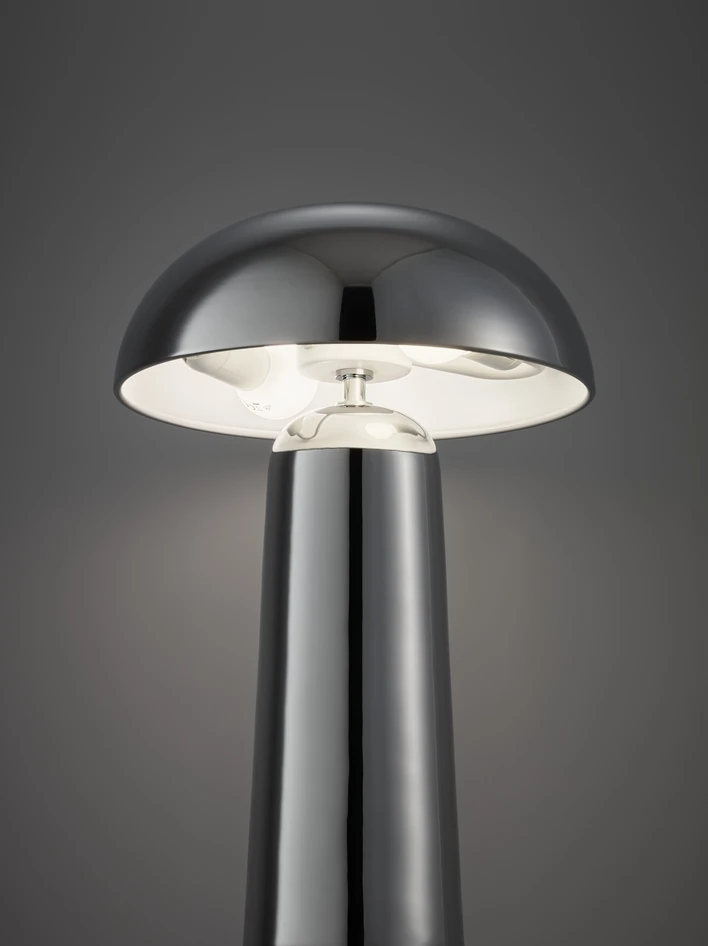 Max - Bordslampa, H38,5 Ø25 cm - Grå