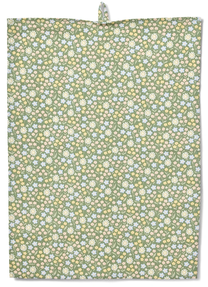Molly - Kökshandduk, 50x70 cm - Grön