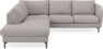 Madison - 2-sits soffa med divan vänster - Grå