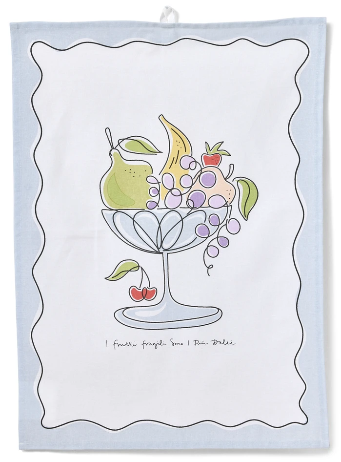 Frutti - Kökshandduk, 50x70 cm - Flerfärgad