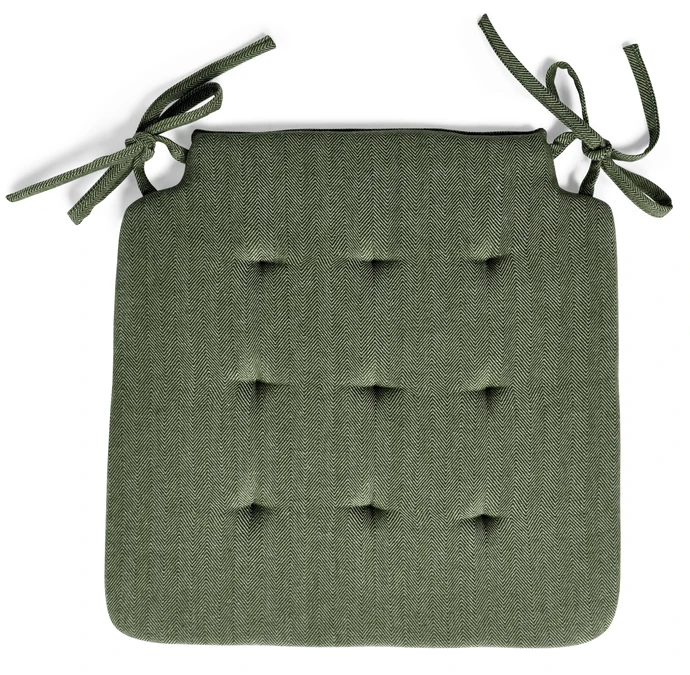 Herringbone, Stolsdyna, 42x42 cm