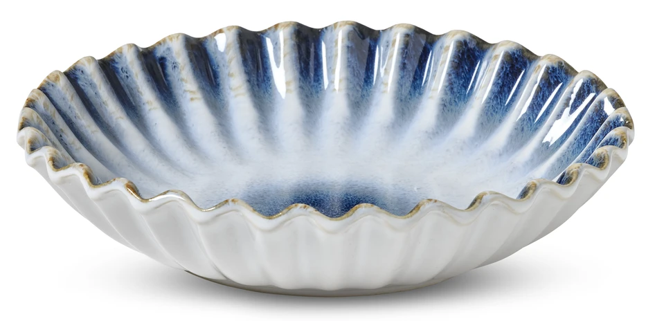 Shelly - Djup tallrik, H5 Ø 20,5 cm - Blå