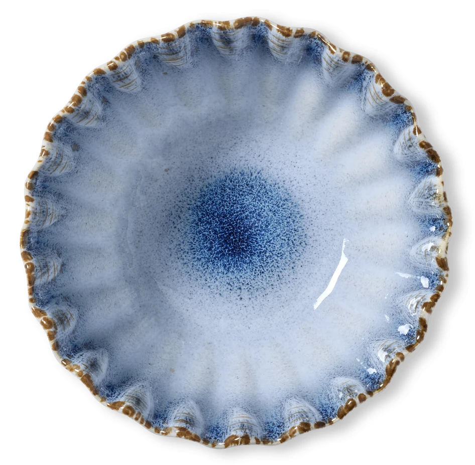 Shelly - Skål, H 7 Ø 14,5 cm  - Blå