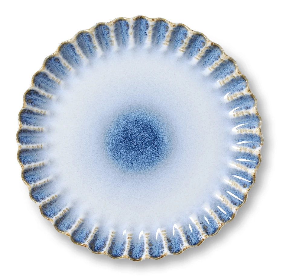 Shelly - Tallrik, Ø 26 cm - Blå