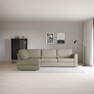 Friday - 2,5-sits soffa med divan vänster - Beige