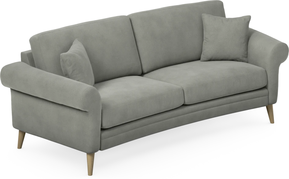 Eden - 2,5-sits soffa svängd - Grå