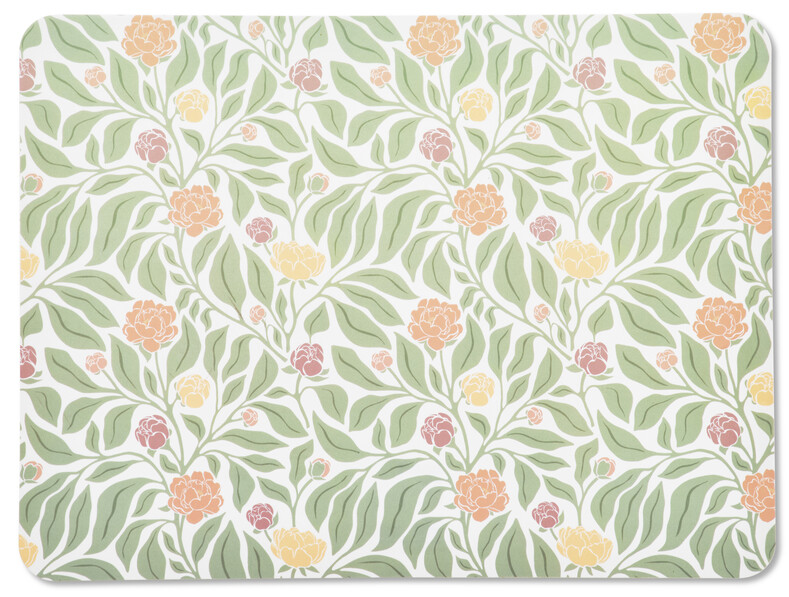 Shirley - Tablett i plast, 30x40 cm - Flerfärgad