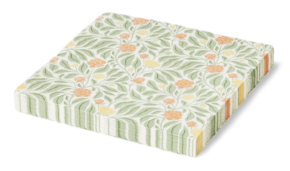 Shirley - Servett, 33x33 cm, 20-pack - Flerfärgad