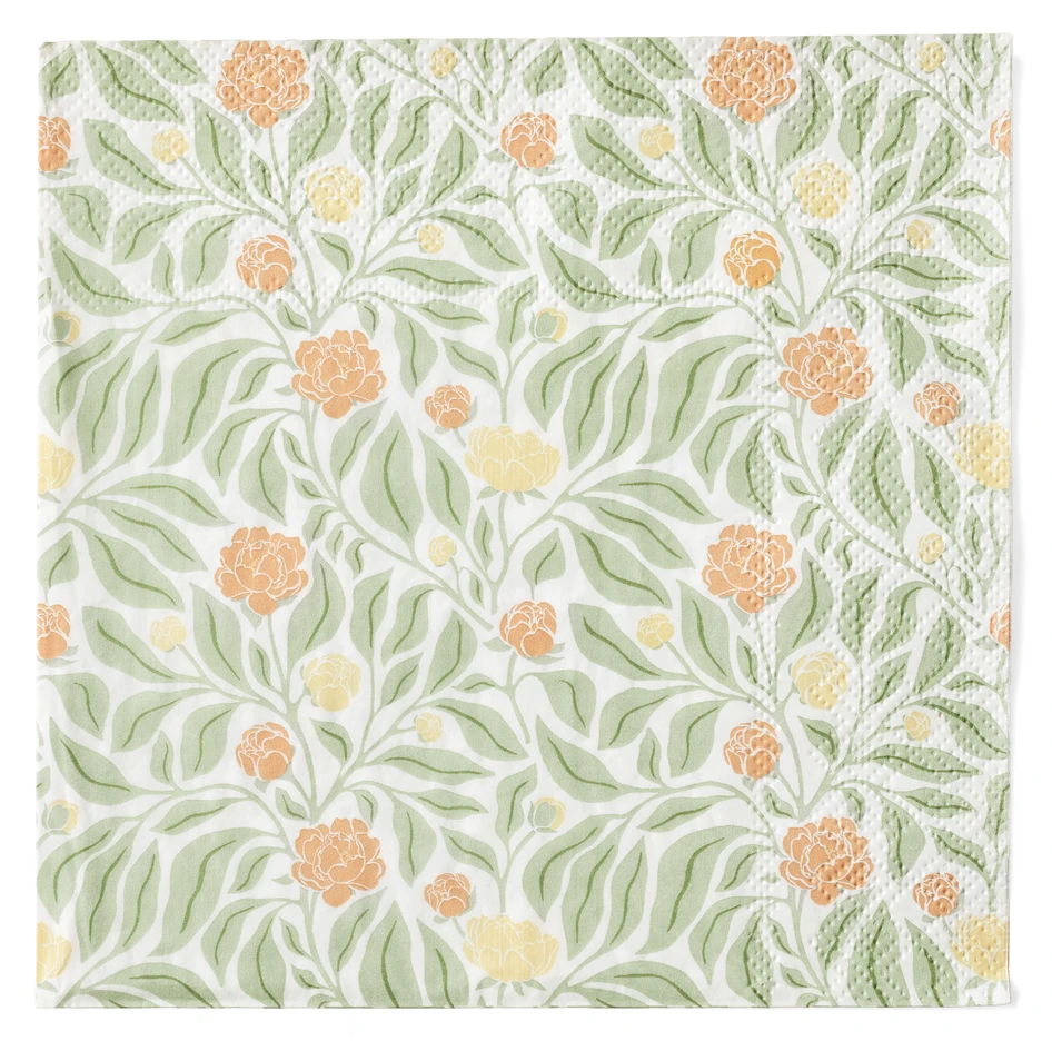 Shirley - Servett, 33x33 cm, 20-pack - Flerfärgad