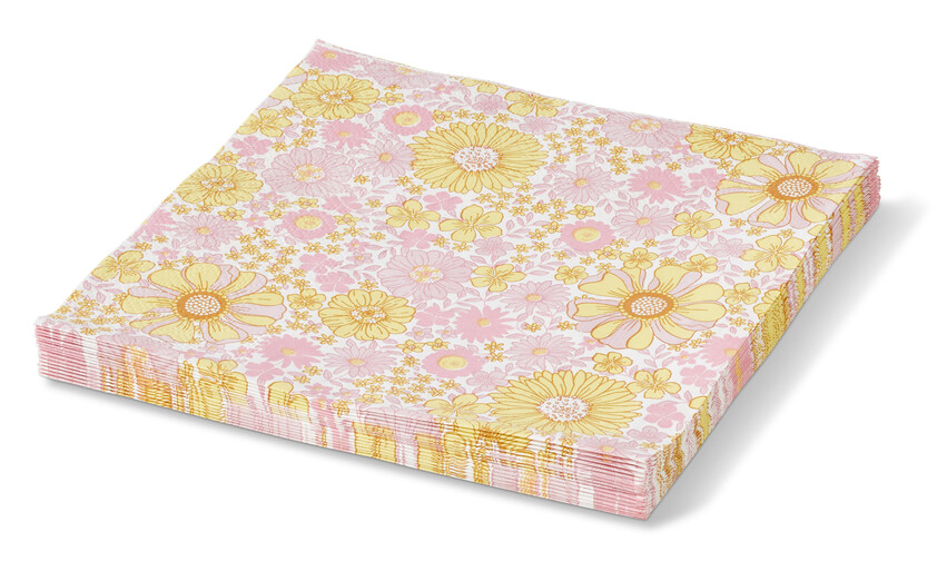 Evie - Servett, 33x33 cm, 20-pack - Flerfärgad