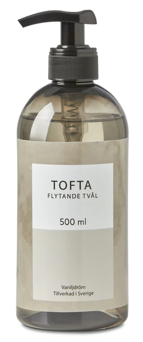 Tofta, Handtvål, H19,5 Ø7 cm, doft Vaniljdröm, 500 ml