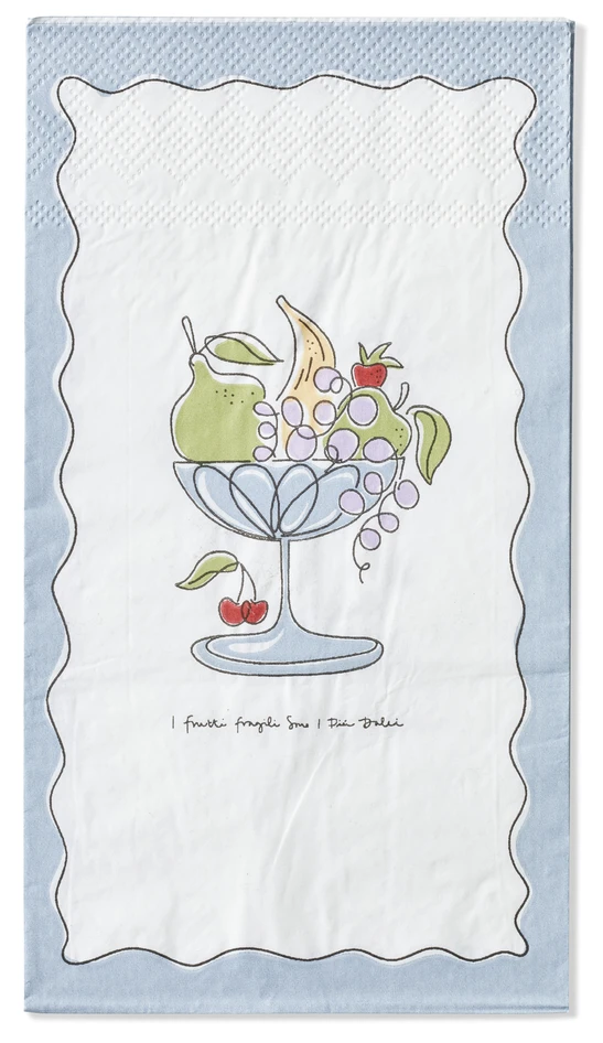 Frutti - Servett, 33x40 cm, 20-pack - Flerfärgad