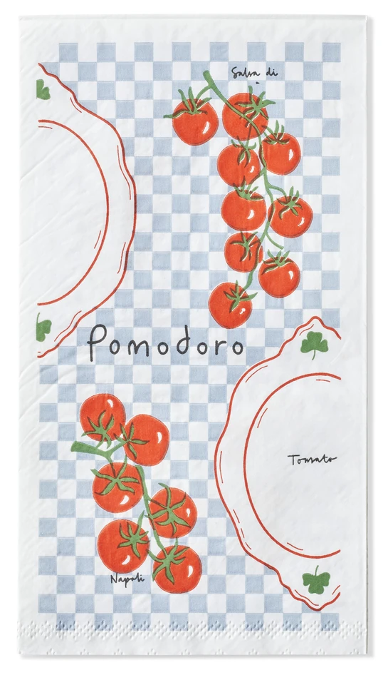 Pomodoro - Servett, 33x40 cm, 20-pack - Blå
