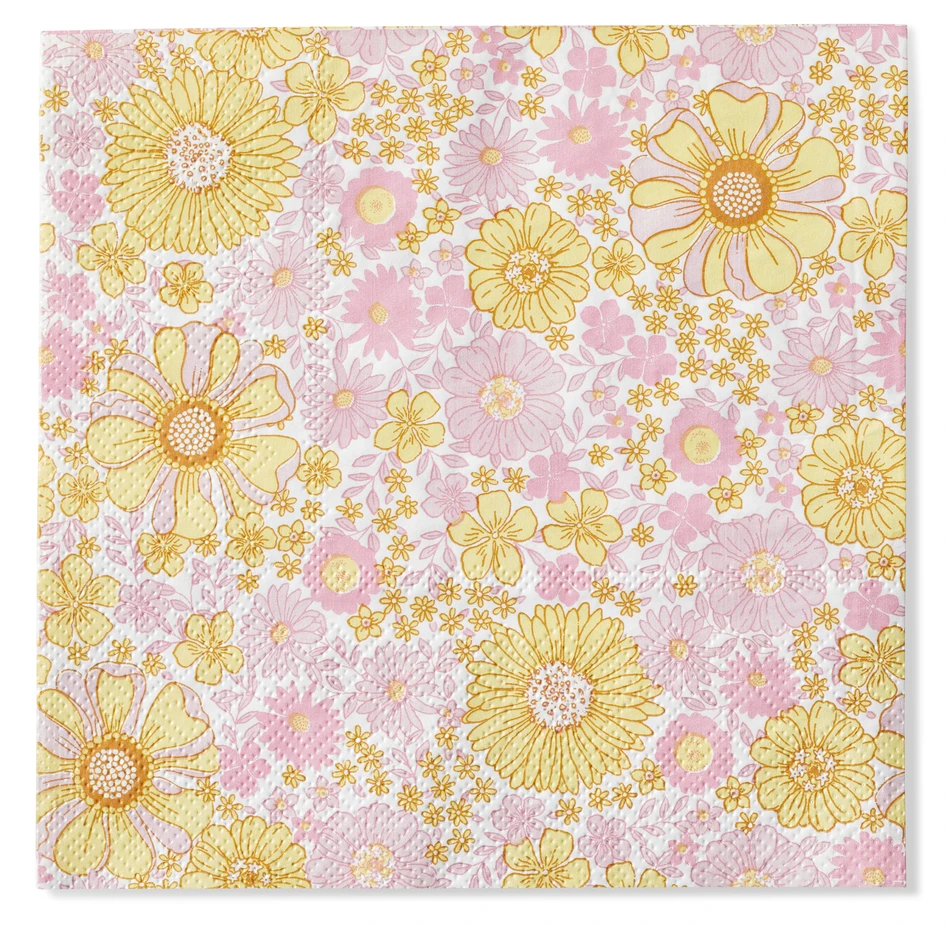 Evie - Servett, 33x33 cm, 20-pack - Flerfärgad