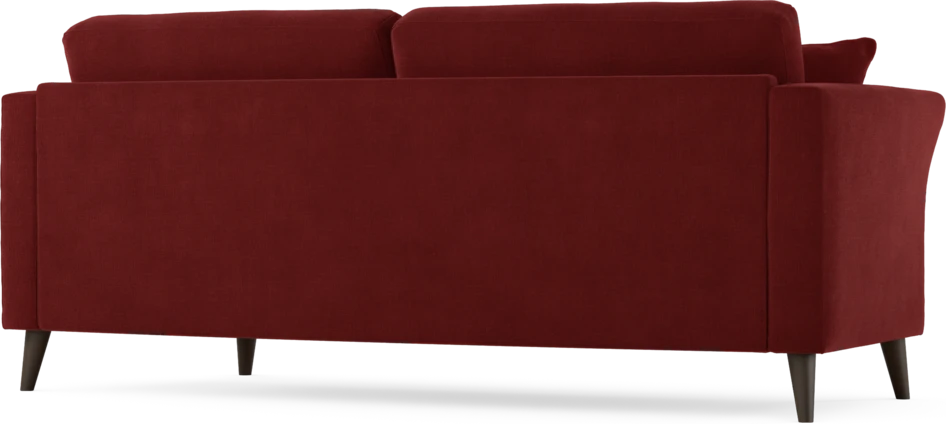 Eden - 2,5-sits soffa svängd - Röd