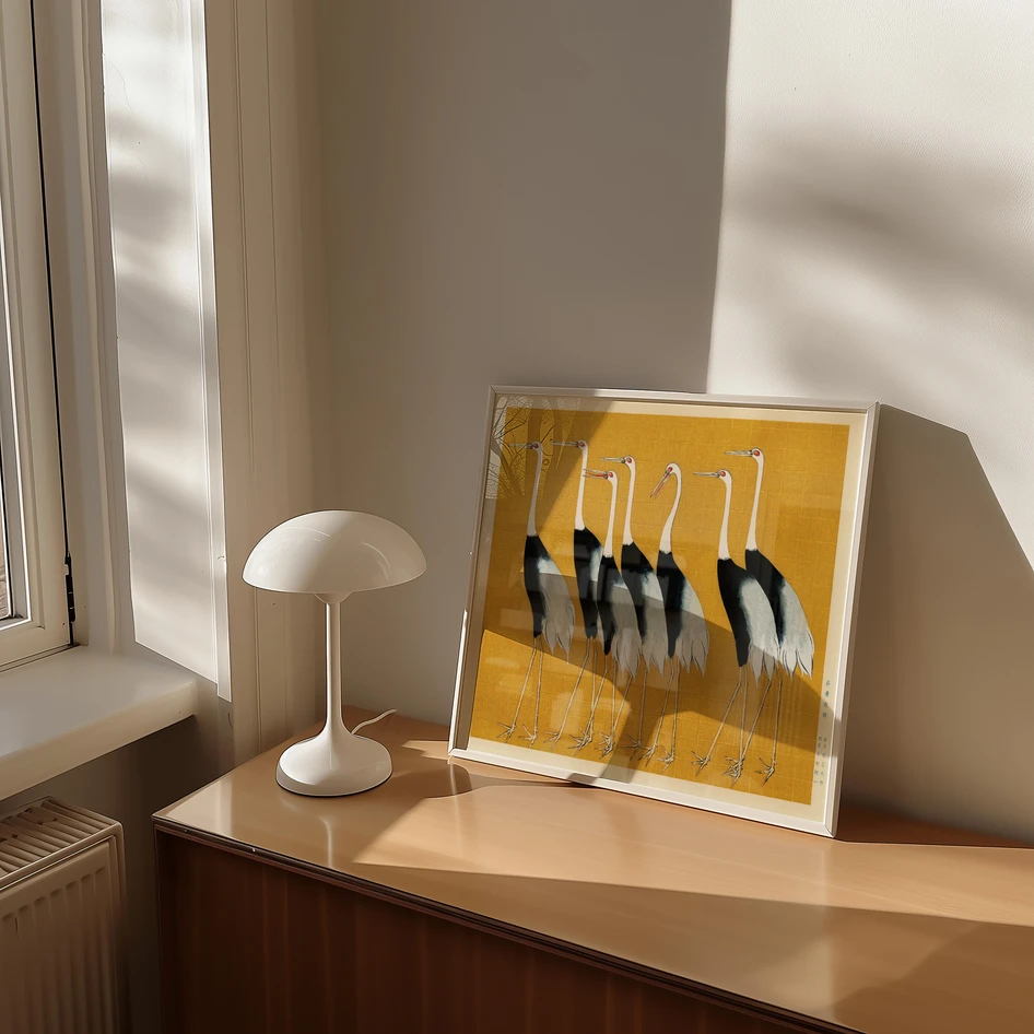 A traditional portrait  - Poster