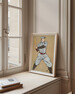 Baseball player holding a bat - Poster