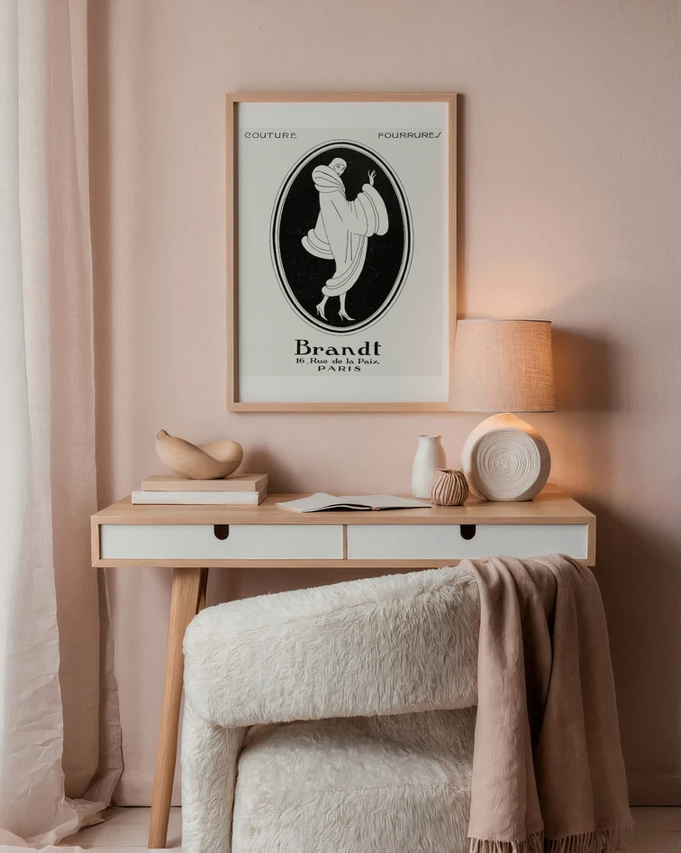 Beauté, Feuillets de l' élégance féminine - Poster
