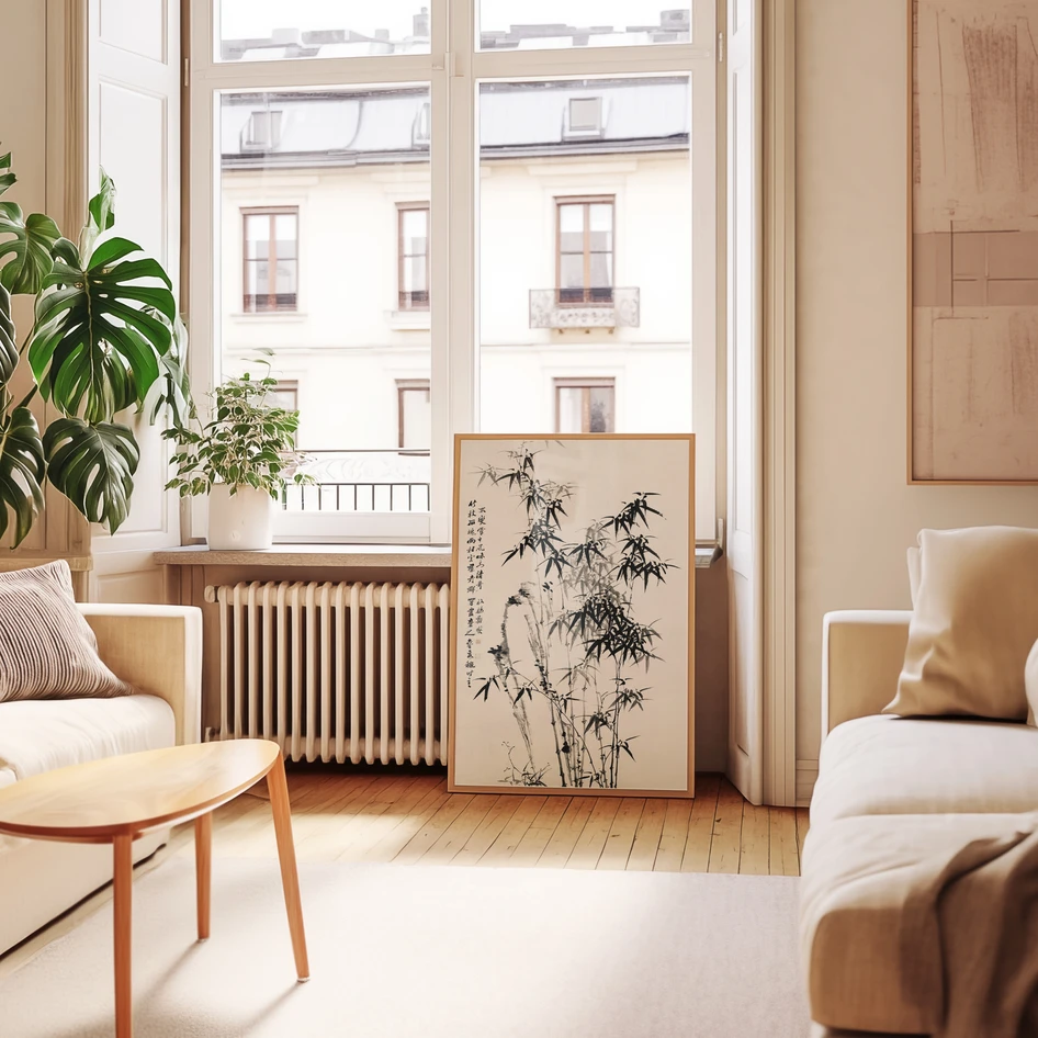 Chinese bamboo - Poster