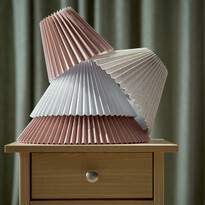 Pleat - Lampskärm, H15 Ø19 cm - inspiration