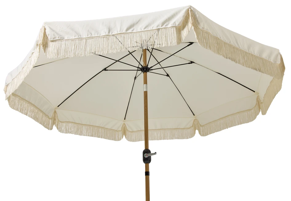 Ombra - Parasoll, Ø 270 cm - Vit