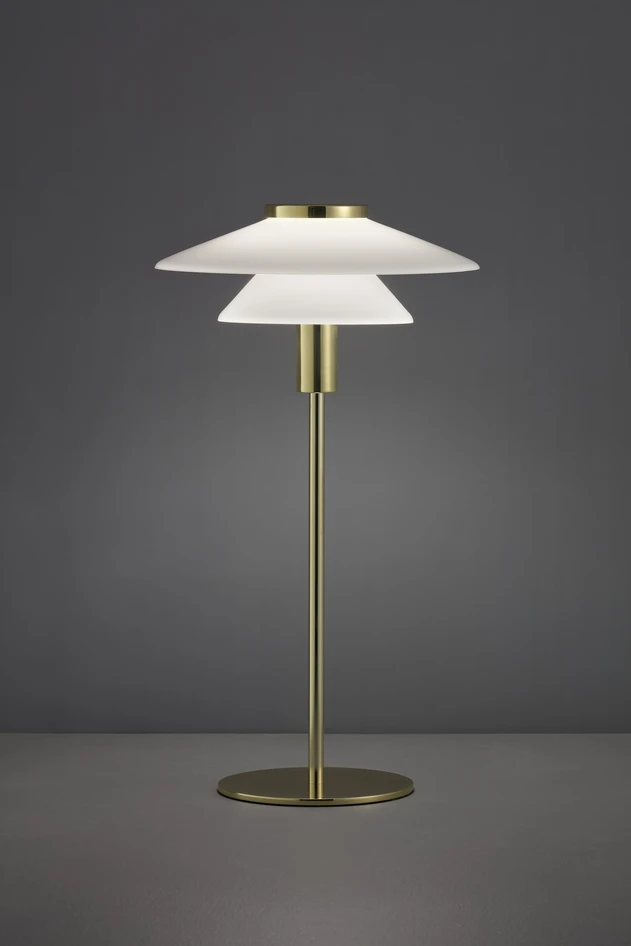 Zeno - Bordslampa H45,5 Ø25 cm - Gul