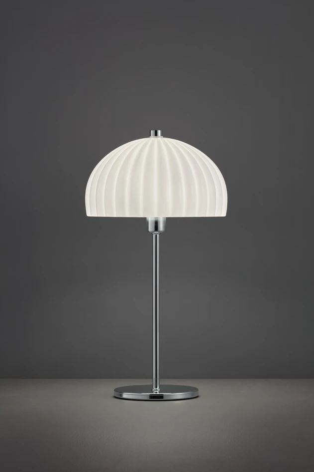 Vanessa - Bordslampa, H40 Ø22 cm - Grå
