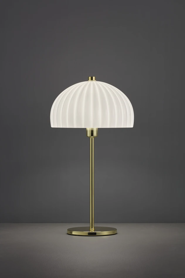 Vanessa - Bordslampa, H40 Ø22 cm - Gul
