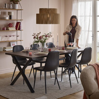 Veneto - Matgrupp med 6 stolar Tracy - inspiration