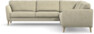 Bridge - Hörnsoffa, 3+3-sits - Beige
