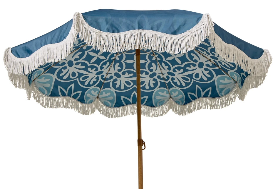 Catalan - Parasoll, Ø 180 cm - Blå