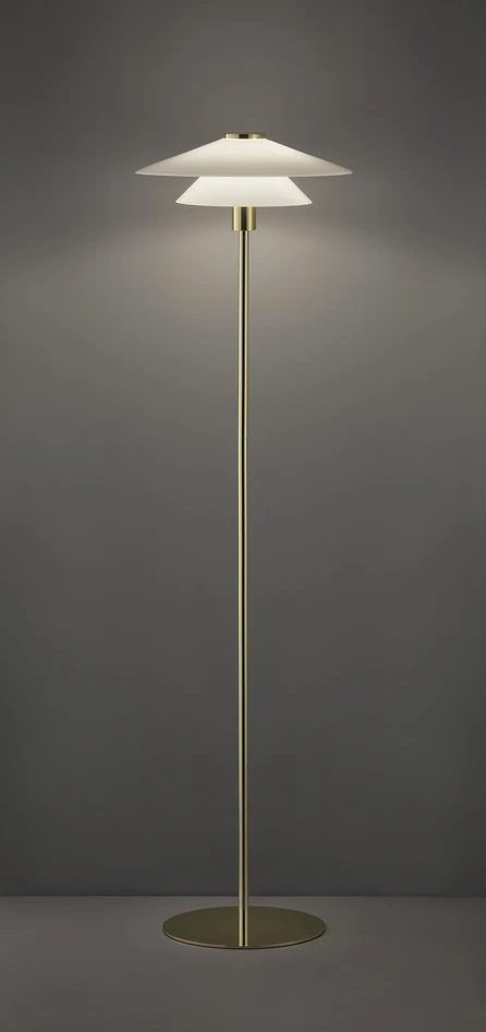 Zeno - Golvlampa H146,5 Ø25 cm  - Gul