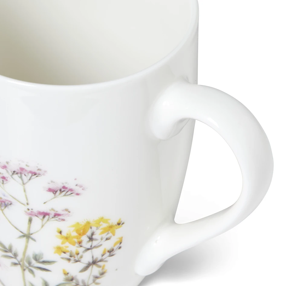 Ängsblomma - Mugg, H 10,5 Ø 8,2 cm, 34 cl - Flerfärgad