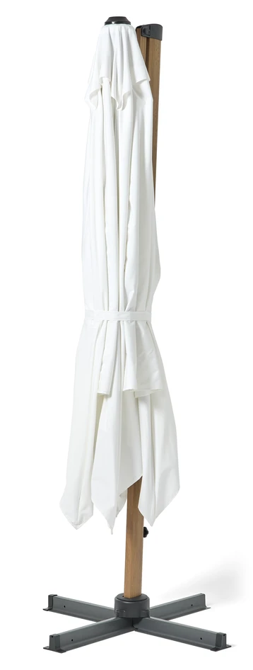 Arezzo - Parasoll, 300x300 cm - Brun