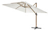 Arezzo - Parasoll, 300x300 cm - Brun